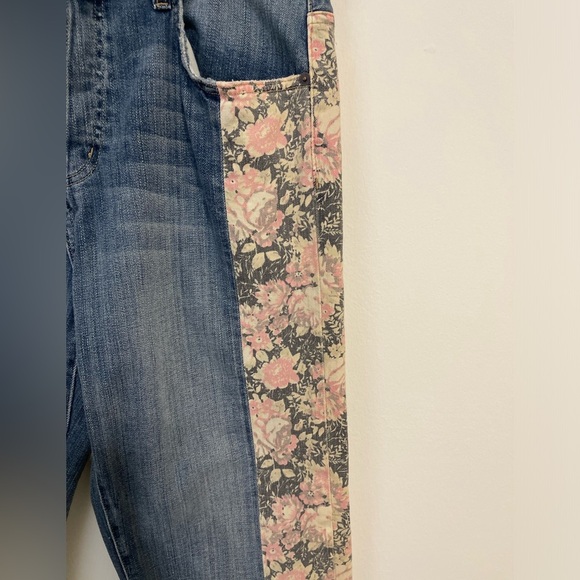 Current/Elliott The uneven original straight floral jeans - Picture 4 of 11